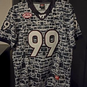 Nike Virginia Tech Youth Jersey XL - Special Edition Hokie Stone 2025